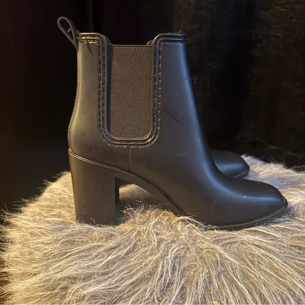 Black Heeled Ankle Boots